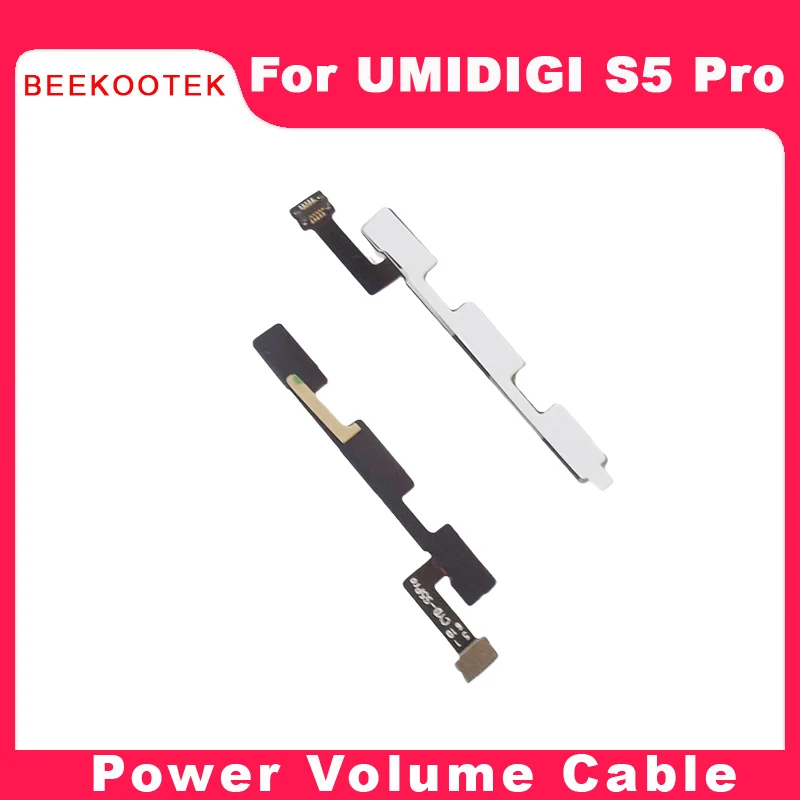 

BEEKOOTEK Новый UMIDIGI S5 PRO гибкий кабель боковой кнопки кабель оригинальный Мощность + Кнопка громкости гибкий кабель, запчасти для ремонта для UMIDIGI S5 pro