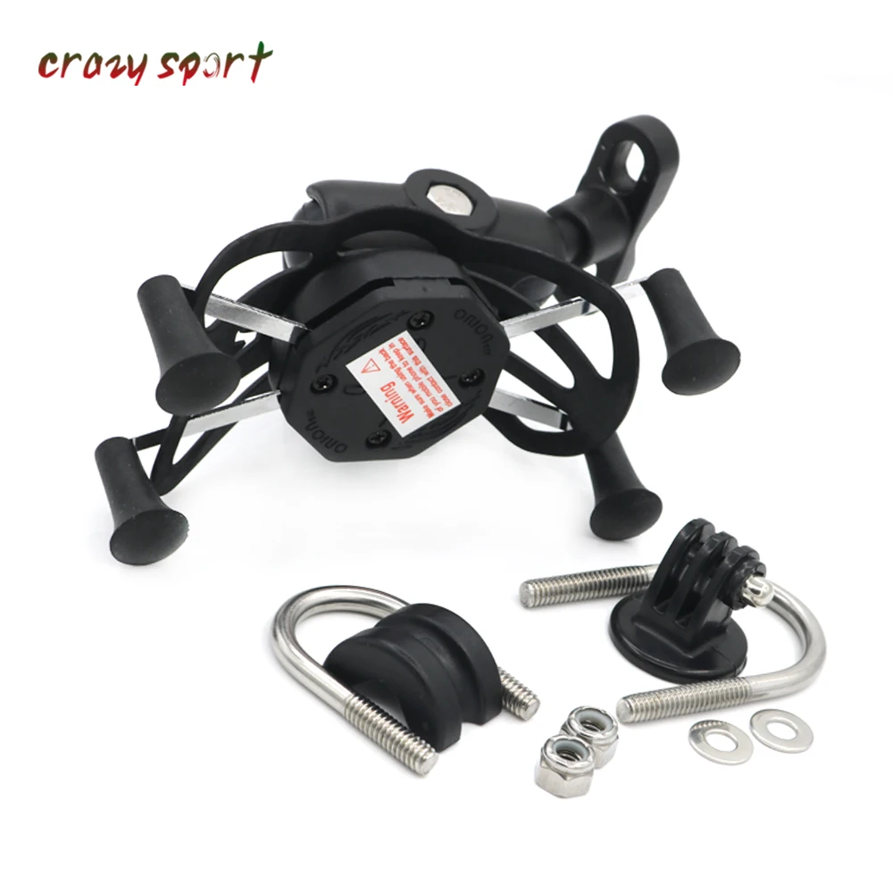 

GPS Motorcycle Phone Holder Support For DUCATI Multistrada 1200/S Hypermotard 796 821 939 1100/EVO USB Charger Waterproof Bag