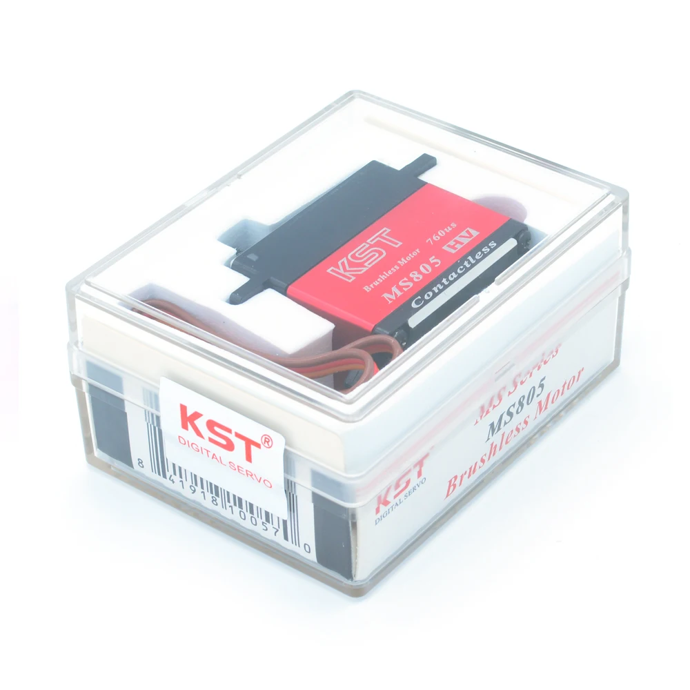 KST MS805 8,4 V 8,2 кг 0.035sec бесщеточный HV Цифровой мг бесконтактного Сенсор Серводвигатель для Дрон вертолет uav