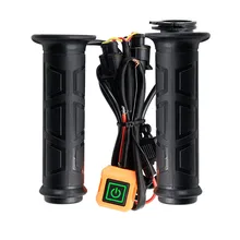 Обновление черного цвета 7/" заездов на руль мотоцикла электрические ручки с подогревом Нагреватель ручек manillar motocicleta