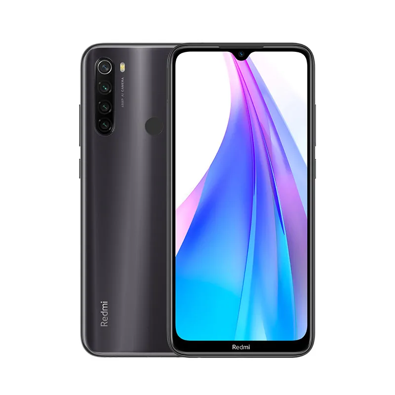 Xiaomi Redmi Note 8 T Note 8 T, 4 Гб, 128 ГБ, NFC, Смартфон Snapdragon 665, четыре ядра, 48 МП, камера 6,3 дюйма, 4000 мА/ч, 18 Вт, глобальная версия - Цвет: Серый