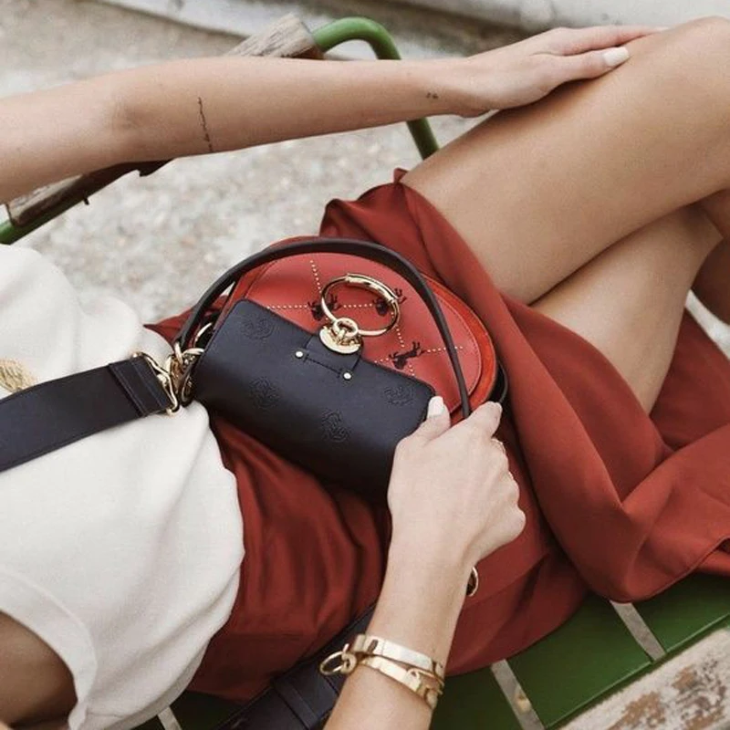 Женская сумка через плечо, натуральная кожа+ замша, сумка-мессенджер, роскошный фирменный дизайн, сумки через плечо