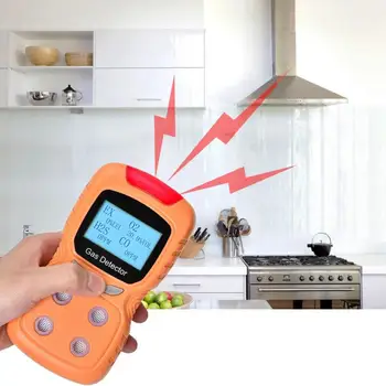 

CO/H2S/O2/EX 4 in 1 Voice Multi-gas Safety Alarm Detector Yellow