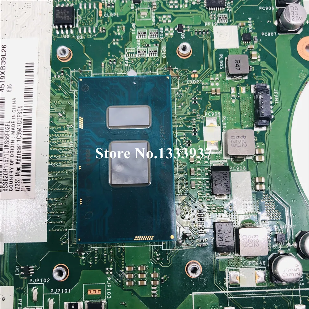 Greatest  AILL1/L2 AILL3 LA-C421P mainboard For Lenovo Thinkpad L560 laptop motherboard i5-6200U SR2EY