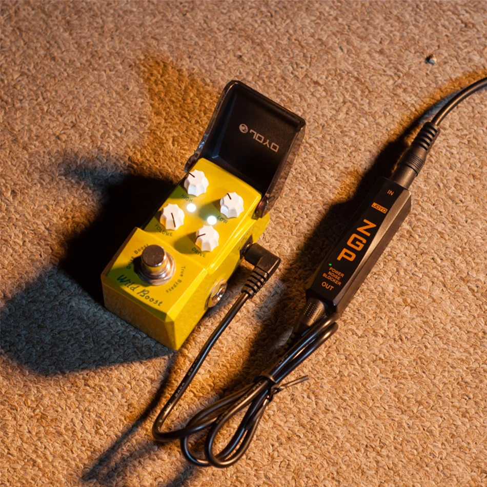 Description Picture 5 of itemJOYO JP-06 Guitar Power Noise Blocker DC 9V 800mA Guitar Power Supply Noise Reducer Guitar Pedal Effect Musical Instrument Parts