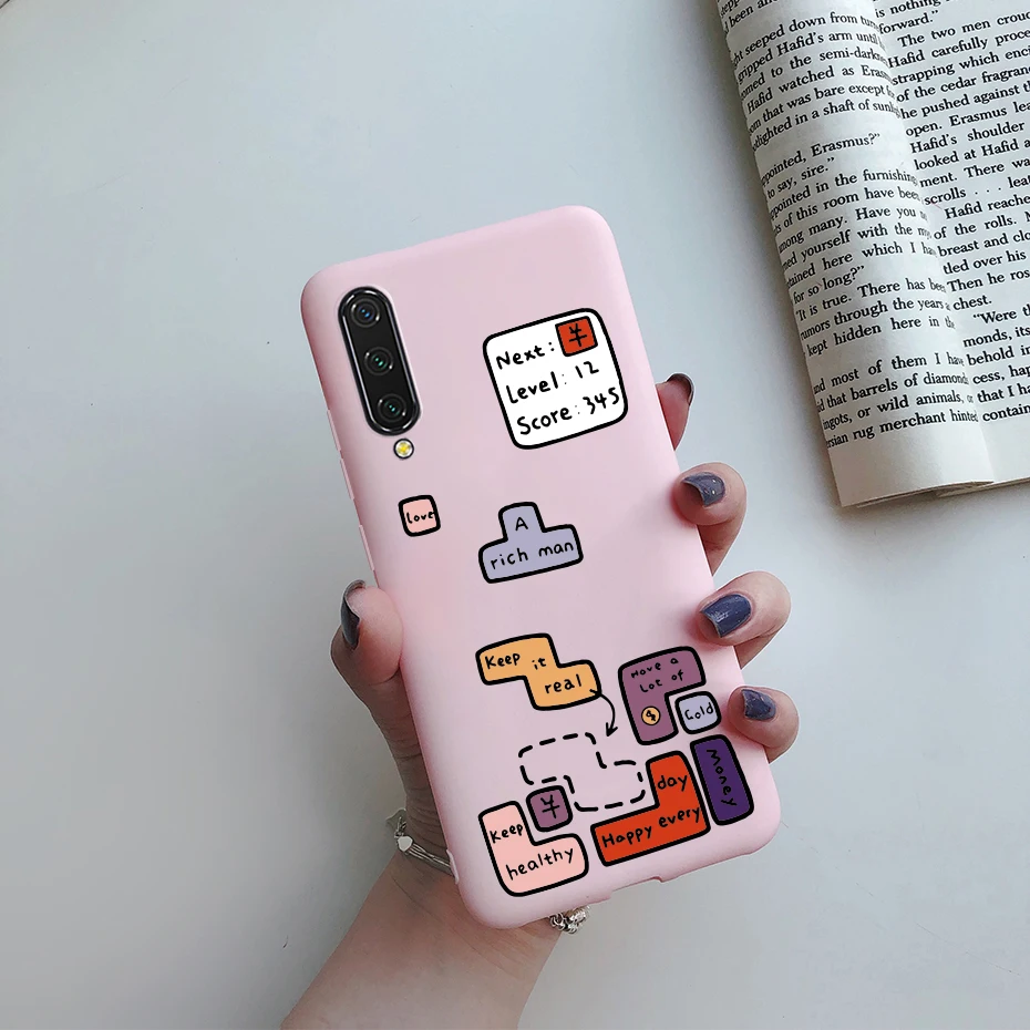 Premium Silicone Matte Soft TPU Back Cover - Protective Phone Case