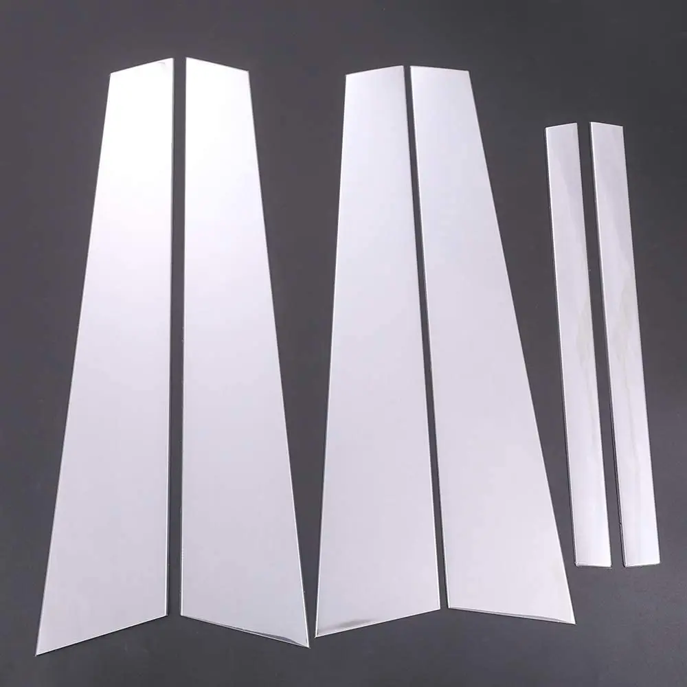 Car Window BC Column Decoration Strips Trim For BMW New 5 Series 7 520li525 530li Modified Styling Stickers 6Pcs/set | Автомобили и