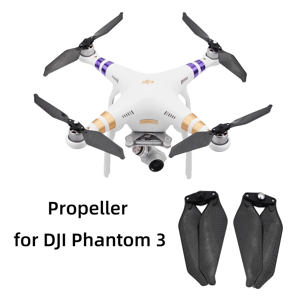 Складной пропеллер из углеродного волокна 9455S для дрона DJI Phantom 3 2 | Электроника