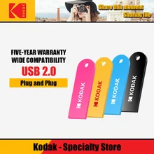 Kodak K212 пластиковый ключ Флешка 32 ГБ USB флэш-накопитель 64 ГБ флеш-накопитель USB 2,0 16 Гб карта памяти u диск memoria флеш-накопитель memoria Cel Stick