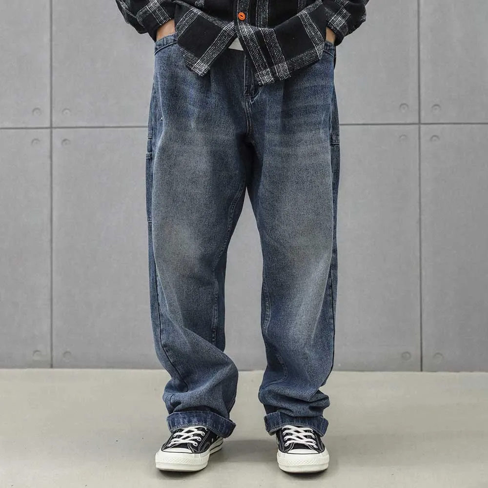 Cheap Trendy Loose Baggy Harem Jeans Men Casual Denim Pants Cargo Pants Retro Straight Wide Leg Trousers Street Style Hiphop Clothing Cheap Trendy Loose Baggy Harem Jeans Men Casual Denim Pants Cargo Pants Retro Straight Wide Leg Trousers Street Style Hiphop Clothing