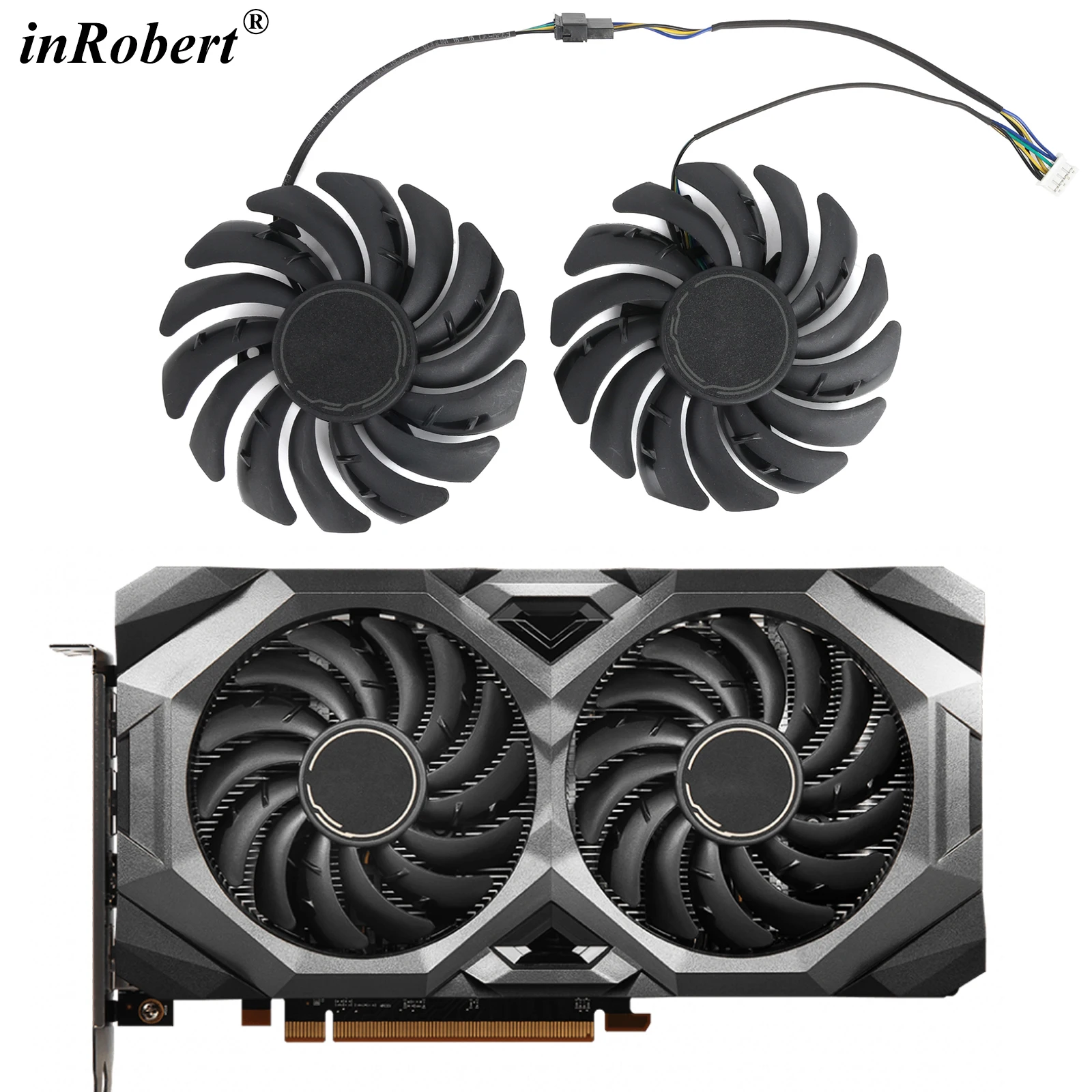 Вентилятор охлаждения для видеокарты MSI RADEON RX 5600 5700 XT MECH OC 87 мм | Компьютеры и офис