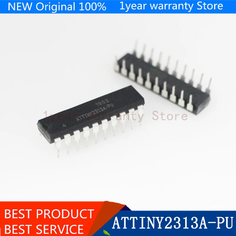{Новый оригинальный} 2pcs ATTINY2313A-PU ATTINY2313 ATTINY 2313 DIP20 | Электроника