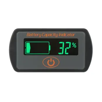 

Lead Acid Battery Tester Voltage Battery Capacity Monitor Panel Gauge Lithium Battery Indicator Universal Vehicle Auto Electric