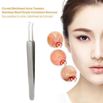 

8Pcs/set Blackhead Acne Needles Tweezer Remover Stainless Face Pimple Care Set Tool Skin Removal Blackhead St A5C8