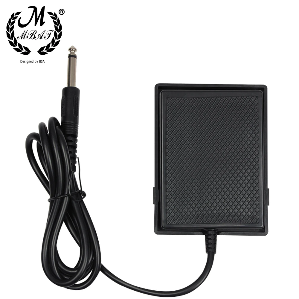 

M MBAT прочный черный разъем 6,35 мм поддерживающая педаль низкий уровень шума Нескользящая основа Универсальная электронная клавиатура для пианино