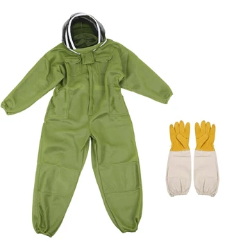 

Bees Wear Protective Clothing, with Full Body Protective Clothing, Breathable Anti-Bee Protective Clothing XXL