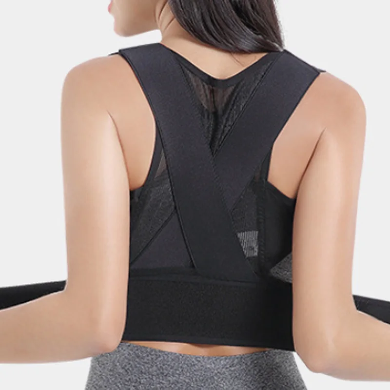 Back Posture Corrector Shoulder Lumbar Brace Spine Corrector Shoulder Neck Support Strap Belt Back Pain Reliever Health Care