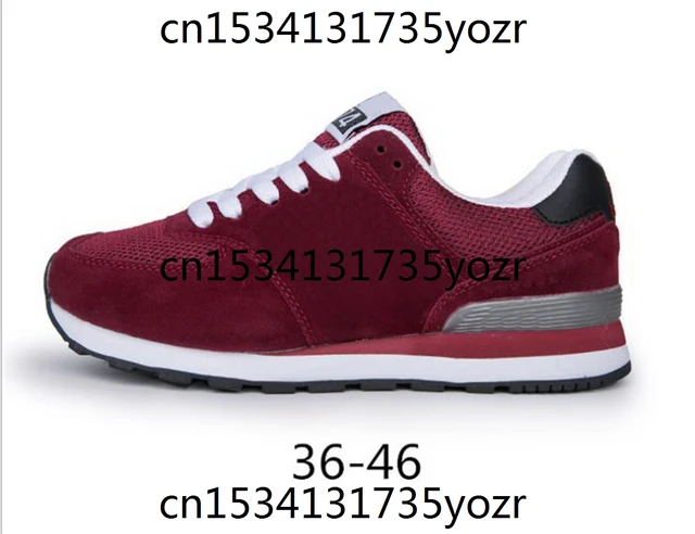 High Quality Women And Men Sneakers Spring New Sport Shoes Couple Casual Shoes Hot Sale Jogging Shoes Sizes 36-46 574 12