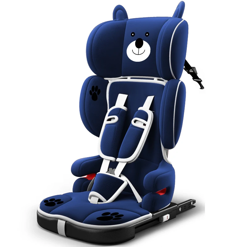 Light Portable Child Car Safety Seats Baby Car Seat ISOFIX Seat Child Safety Hard interface Baby Booster 9M-12Y