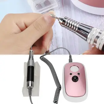 

Nail Drill Portable Rechargeable Nail Polishing Machine Strong Electric Polisher for Manicure 110-240V For Manicure
