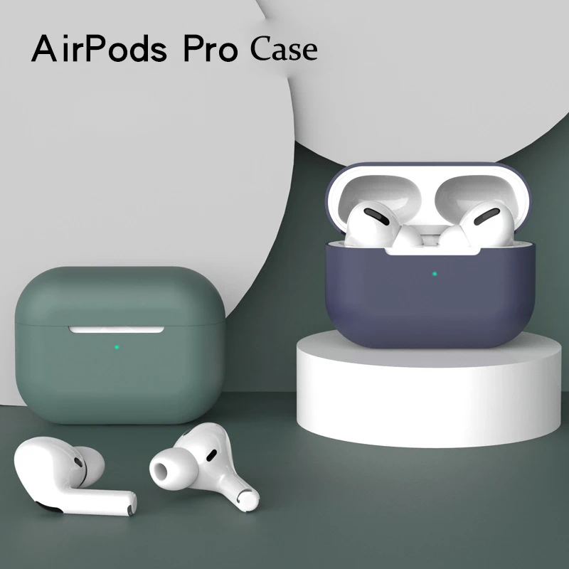 Силиконовый чехол для Apple Airpods pro TWS Bluetooth наушники мягкий силиконовый защитный чехол для Airpods защитный чехол s