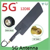EOTH 5PCS 5G WIFI Antenna 12DBi SMA Male connector NB-LOT High Gain 600mhz-6000mhz antenna 21cm ipex pigtail Amplifier Booster
