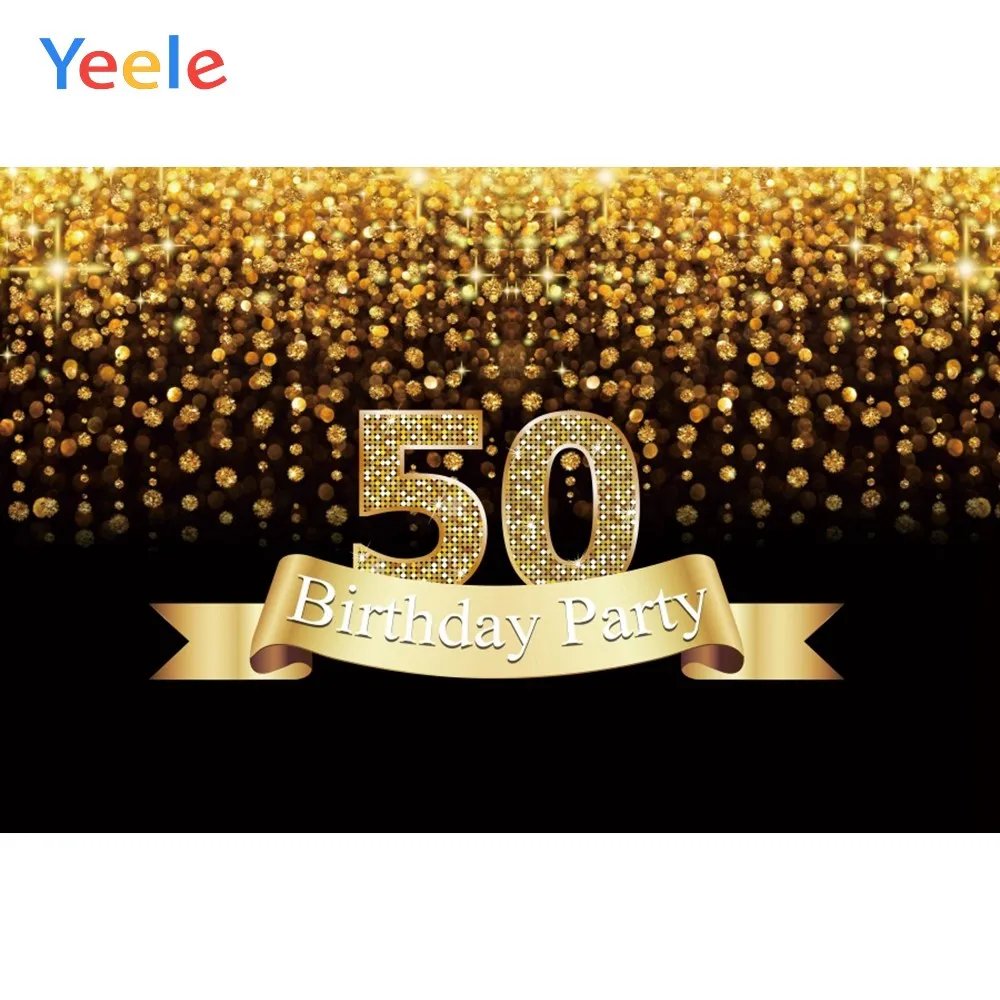 Yeele 30th-60th день рождения блестящие бриллианты фотографии фоны персонализированные фотографические фоны для фотостудии