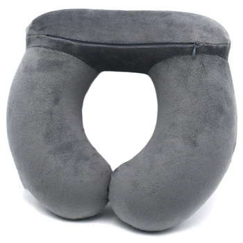 

Inflatable Pillow Portable U-Shaped Neck Pillow Sleeping Artifact Automatically Presses Headrest