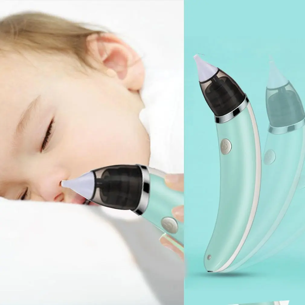 Электрический Детский носовой аспиратор, Электрический Очиститель носа, оборудование для нюхания, безопасный гигиенический очиститель носа для новорожденных мальчиков и девочек