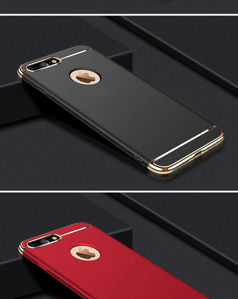 case for iphone 12 pro Luxury Plating Shockproof Phone Case For iphone 7 8 Plus 6 6s 5 5s PC Matte Hard Cover For iphone X Xr Xs 11 12 13 Pro Max Case iphone 12 pro wallet case