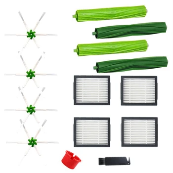 

14Pcs Vacuum Cleaner Replacement Parts Hepa Filter Side Brush for Irobot Roomba E5 E6 I7 I7+ Vacuum Cleaner Accessories