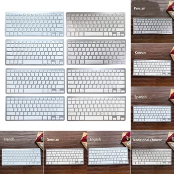 

Russian/Spanish/Korean Bluetooth Wireless Keyboard for Tablet/Laptop/Smartphone