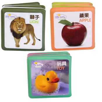 

Water Proof Floating EVA Bath Books Educational Games Baby Interactive Education Soft Cloth Book Developmental Infant Toy
