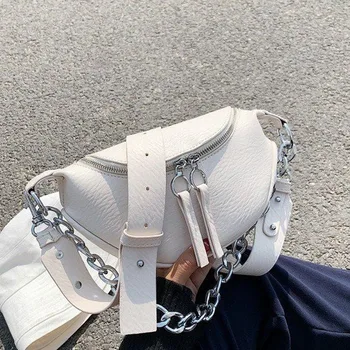 

Bag 2020 new wild waist bag female ins super fire chest bag shoulder messenger fashion chain bag bag women