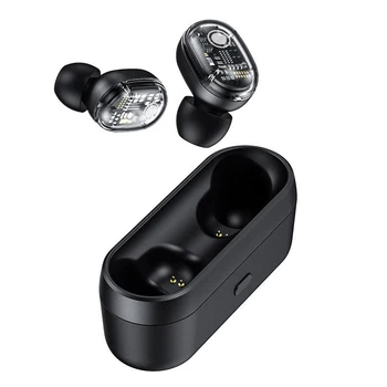 

Bluetooth 5.0 Earphones HiFi Heavy Bass SmartTouch Bliateral Call Headset with Charging Box JR Deals