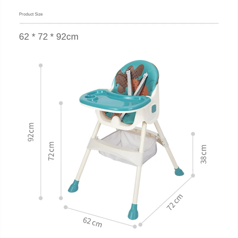 Kids Foldable High Chair - Image 4