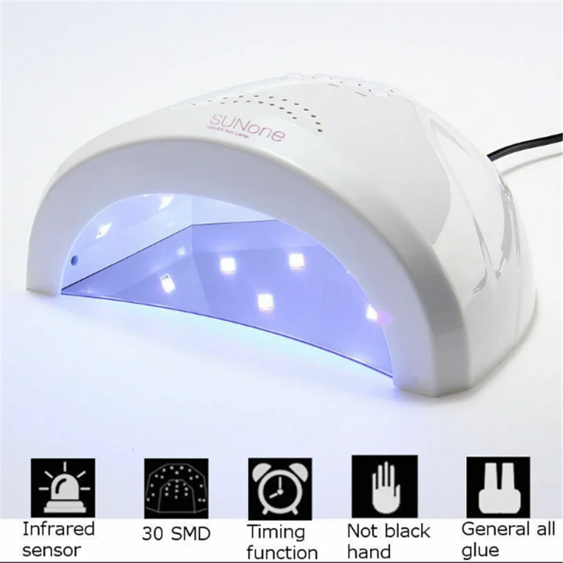 Машинка для стрижки 48 Вт ногтей адаптер светильник терапии машина фрезер