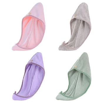 

Microfiber Bath Towel Hair Dry Quick Drying Bath Towel Lady Bathing Cap