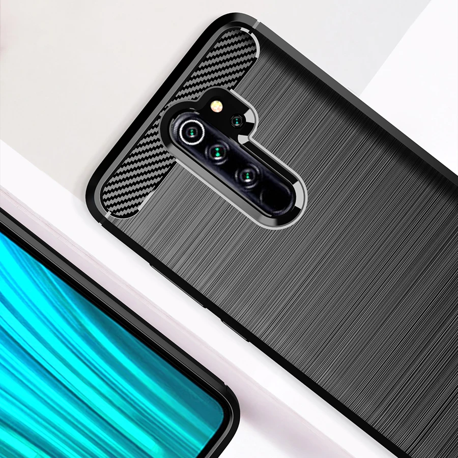 Для Xiaomi Redmi Note 8 чехол Redmi Note 8 Pro силиконовый ударопрочный чехол из углеродного волокна для телефона Global Xiomi Redmi Note8 чехол s 8T