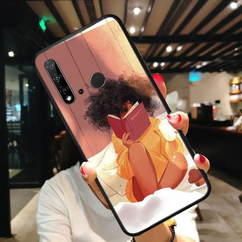Yinuoda ОК, но сначала кофе и надписью «Girl Boss» чехол для телефона для huawei P20 P30 P20Pro P20Lite P30Lite Psmart P10 9lite - Цвет: A13