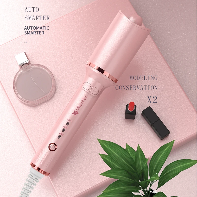 Automatic Hair Curler Iron Rotate Ceramic Hair Curler Tool Fast Lasting Styling Hair Curler Rollers Wave Electric Hair Curler