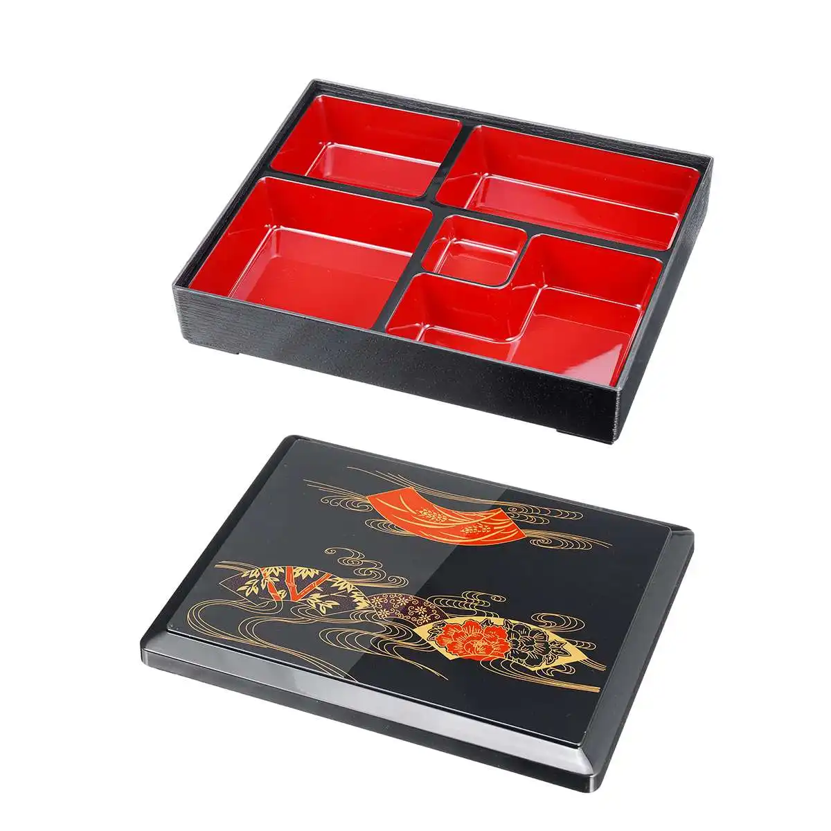 Bento Box японские Ланч-боксы многоразовые рисовые суши общественное питание контейнер для хранения экологически чистые отсеки Портативный Bento Box