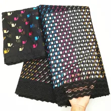 Швейцарское сухое кружево в Швейцарии высокое качество кружева модное женское хлопковое кружево «швейцарская вуаль» последние нигерийские кружевные ткани