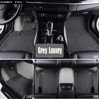 

Car floor mats made for Hyundai Sonata Tucson ix35 heavy duty car-styling foot case carpet rugs full cover liners (2005-)