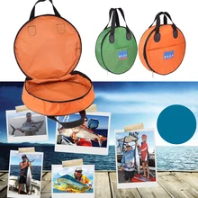 Рюкзак Сумка рыболовная снасть Открытый Холст уход за рыбой с боковым мешком защитный двухслойный портативный