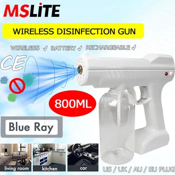 

portable sterilizer machine wireless battery disinfectant sprayer gun atomization smoke nano sterilization home air cleaner