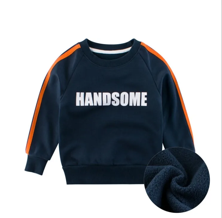 Модная одежда для мальчиков, осенне-зимние топы с длинными рукавами, детский хлопковый свитер с аппликацией динозавра, Детские рубашки для мальчиков, одежда - Цвет: 11
