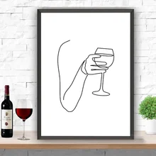 Special Price Wine Abstract Fine Art Line Drawing Painting Cheers Bar Cart Print Wall Canvas Poster Nordic Minimal Decor Picture Kitchen Decor Special Price Wine Abstract Fine Art Line Drawing Painting Cheers Bar Cart Print Wall Canvas Poster Nordic Minimal Decor Picture Kitchen Decor