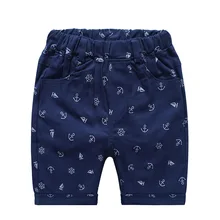 Шорты с принтом для мальчиков; коллекция года; сезон лето; стиль; детская одежда; Детские шорты их чистого хлопка; Детские повседневные шорты; INS