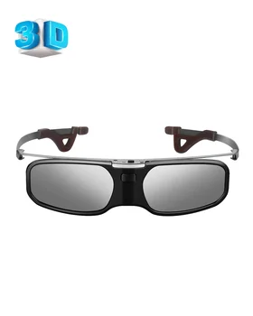 

3D Glasses Bluetooth Rechargeable Active Shutter Eyewear Clip Compatible with Epson Sony LCD Projector
